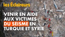 Une équipe bénévole qui vient en aide aux victimes du séisme en Turquie et en Syrie