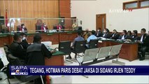 Tegang! Sidang Teddy Minahasa Diwarnai Perdebatan Hotman Paris dengan Jaksa!
