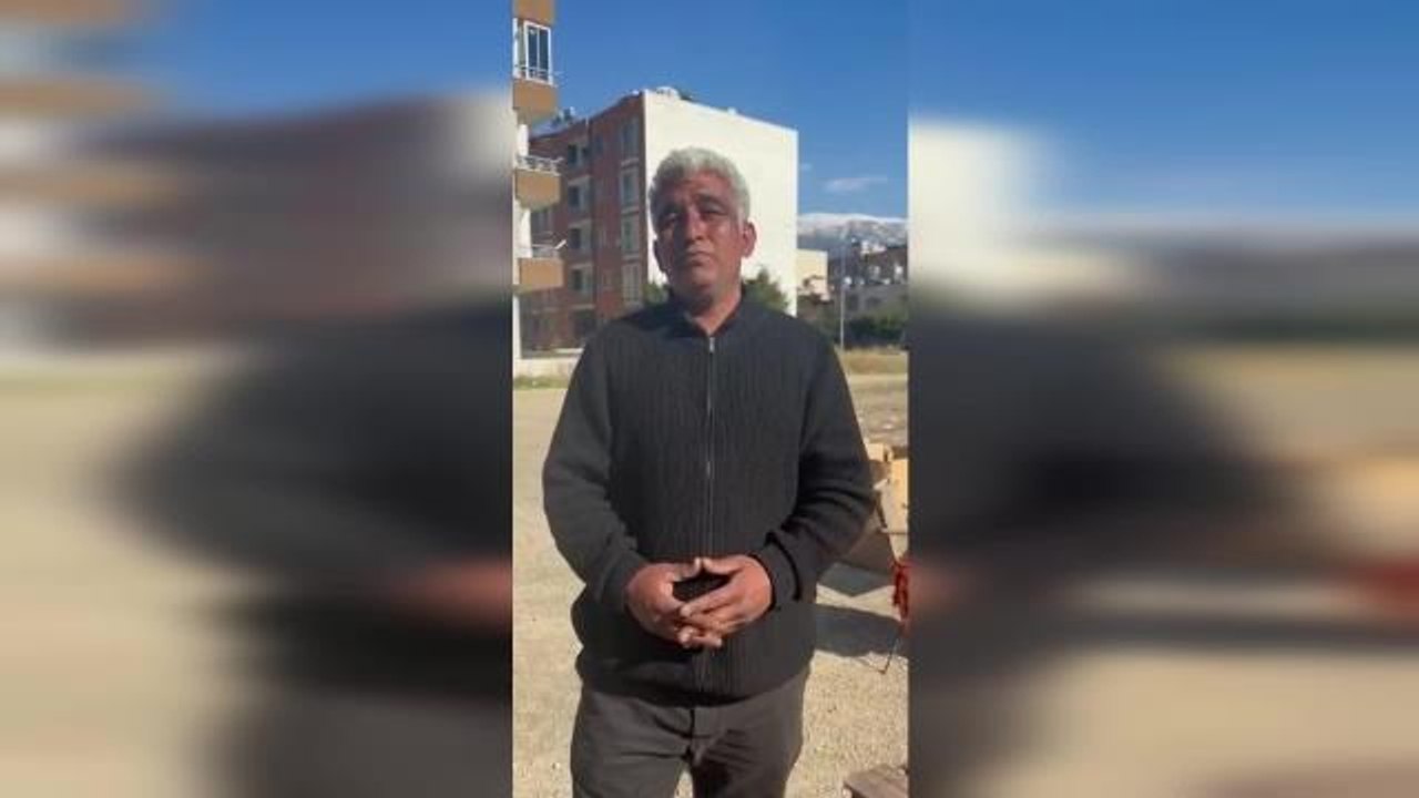 İskenderunlu Depremzede: "Devletimiz Çok Ama Çok Geride Kaldı"