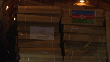 Haydar Aliyev Vakfı'nın yardımları devam ediyor