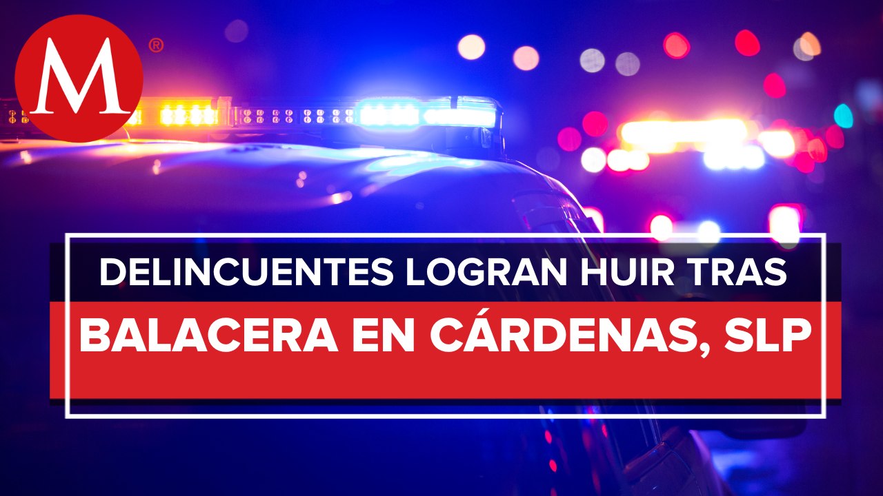 Delincuentes armados huyen de la Guardia Civil Estatal en SLP