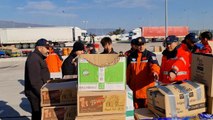 Çinli Kurtarma Ekibi Türkiye'den Ayrılmadan Önce Yardım Malzemelerini Afad'a Teslim Etti