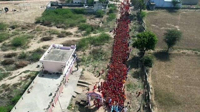 कलश यात्रा में उमड़ा श्रद्धा का सैलाब