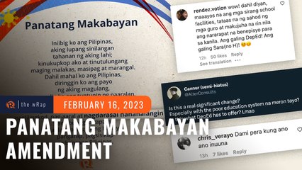 Netizens question DepEd’s priorities after Panatang Makabayan amendment