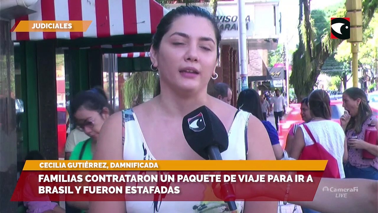 Familias contrataron un paquete de viaje para ir a Brasil y fueron estafadas