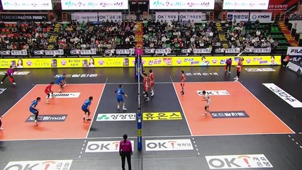 '레오 42점' OK금융그룹, 한국전력에 접전 끝 승리 / YTN