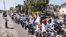 Bike rally taken out on the birth anniversary of Saint Sewalal Maharaj
