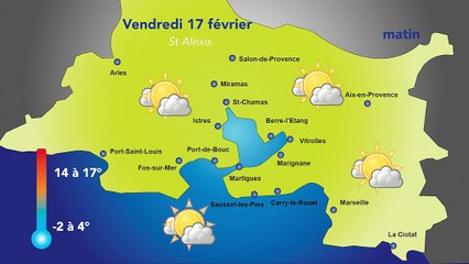 Météo: Nuages et soleil pour votre journée de vendredi