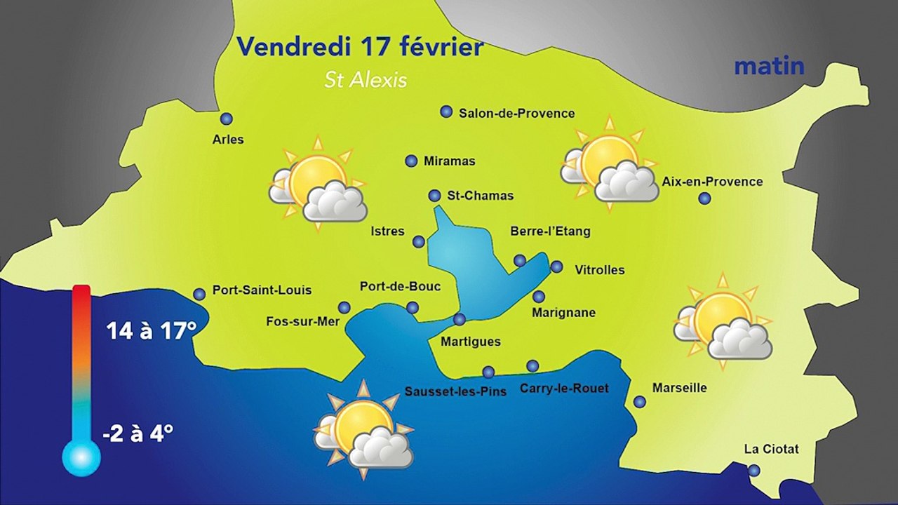 Météo: Nuages et soleil pour votre journée de vendredi