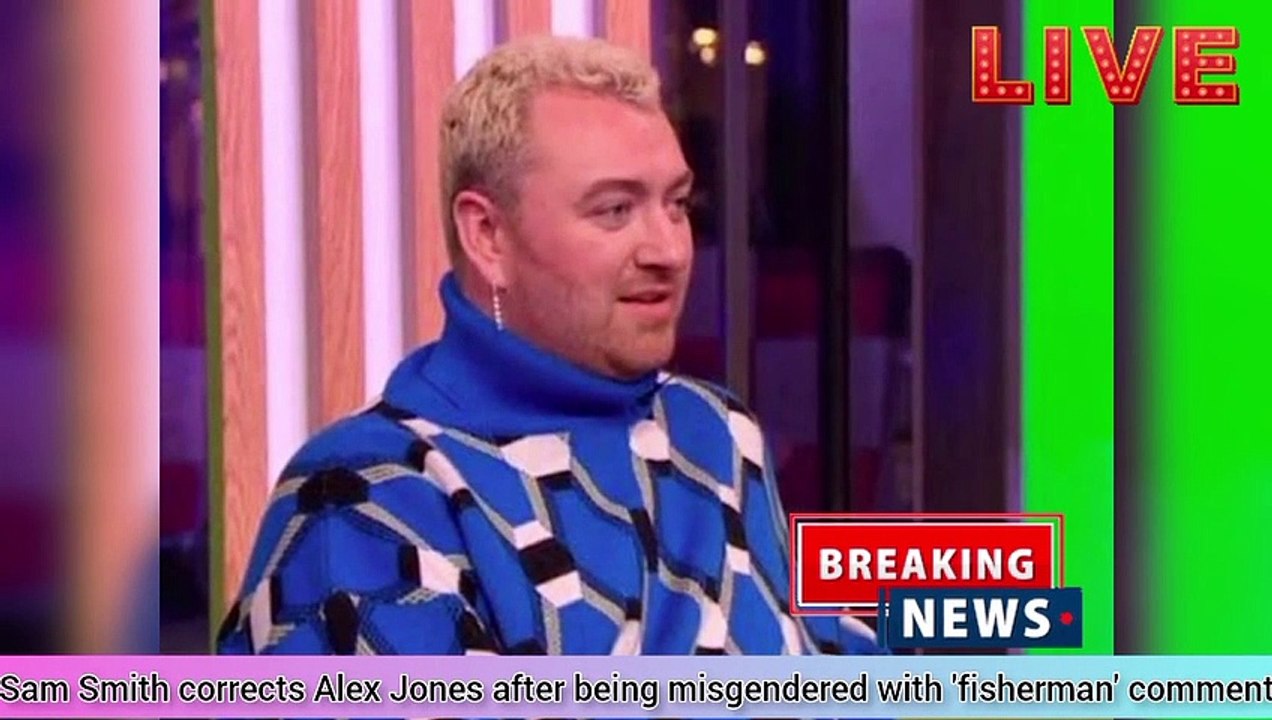 Sam Smith corrects Alex Jones after being misgendered with 'fisherman' comment ( 720 X 1280 )