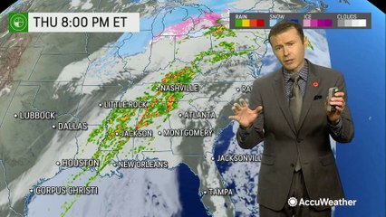 Unsettled weather returns to the Gulf Coast