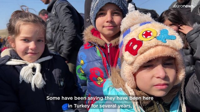 As border crossings open, some Syrian refugees return home to care for relatives after earthquake