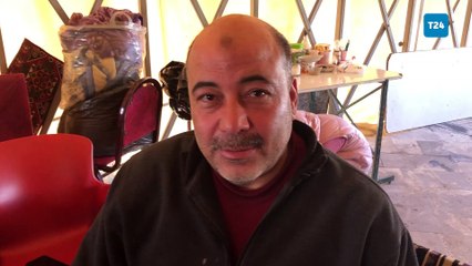 Malatya'da depremden etkilenen Suriyeliler çadır kentlerde kalıyor