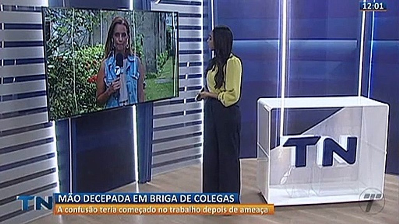 Homem tem mão decepada em briga de colegas de trabalho