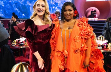 Lizzo a profité d'un rendez-vous arrosé de vin chez Adele.
