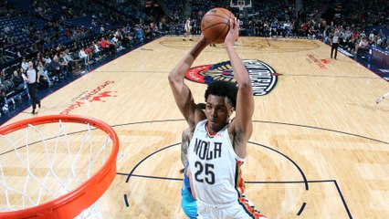 Dunk contest participants react to their own dunk highlights