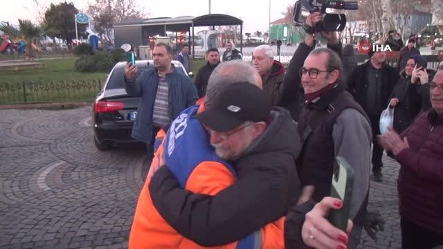 911 Arama Kurtarma Ekibi deprem bölgesinden Bandırma'ya döndü