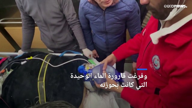 شرب بوله .. إخراج تركي من تحت الركام بعد 187 ساعة تحت الأنقاض