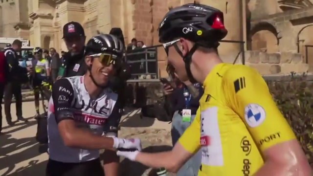 Tour d'Andalousie 2023 - Tadej Pogacar continue son show... la 2e étape en Andalousie et c'est sa 3e victoire en 3 courses cette année !