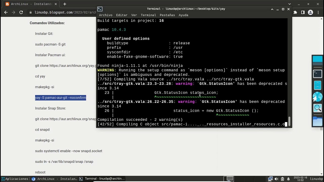 Archlinux: Instalar tiendas de aplicaciones