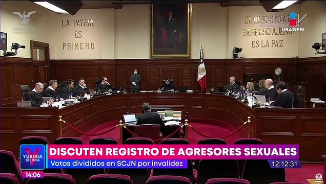 SCJN discute proyecto para invalidez del Registro Público de Agresores Sexuales