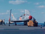 USS Coral Sea (CV-43)  - 2/2 - Flight Deck Operations, Norfolk, Virginia USA 1955