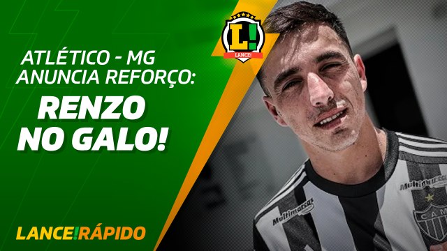 Novo reforço do Atlético-MG: Lateral Renzo Saraiva - LANCE! Rápido