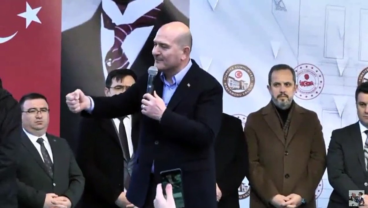 İçişleri Bakanı Soylu, depremden 10 gün önce Kastamonuda -