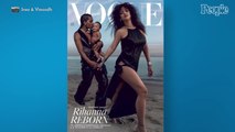 Rihanna's Baby Boy, 9 Months, Joins Her and A$AP Rocky on British 'Vogue' Cover — See the Photos!