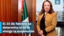 Otorgan suspensión a ministra Yasmín Esquivel por irregularidades en proceso de la UNAM