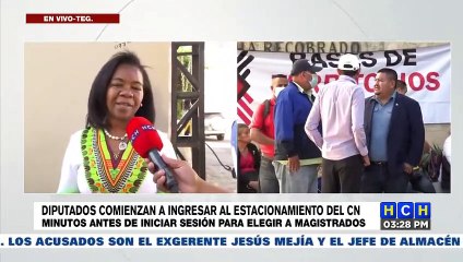 “Vamos a respaldar la nómina de magistrados que se conoció el día lunes”: Johana Bermúdez