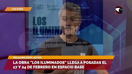 Descargar video: Williams Sery invitó a los interesados a disfrutar de la obra teatral 