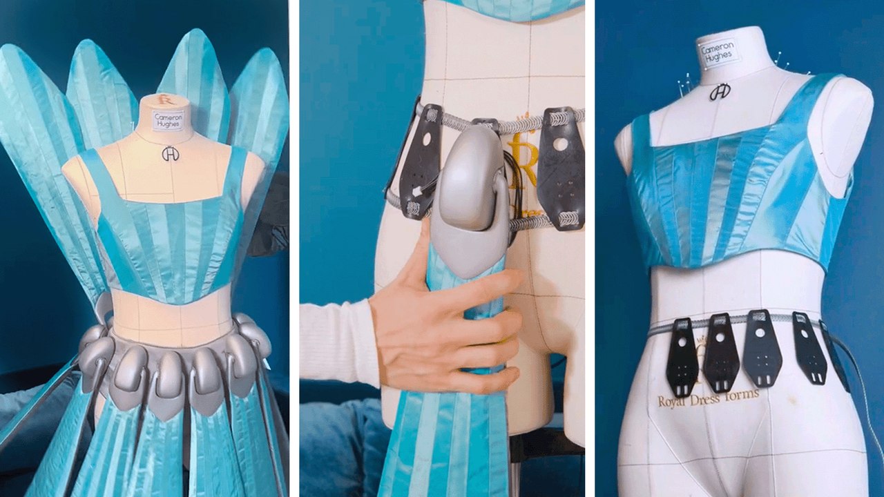 This Robotic Dress Took 4 Months to Make - video Dailymotion
