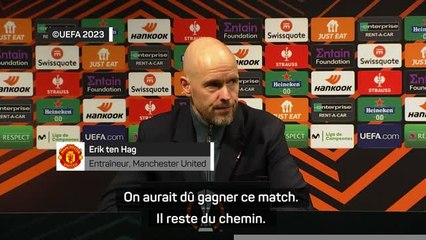16es - Erik ten Hag : "On aurait dû marquer quatre buts"