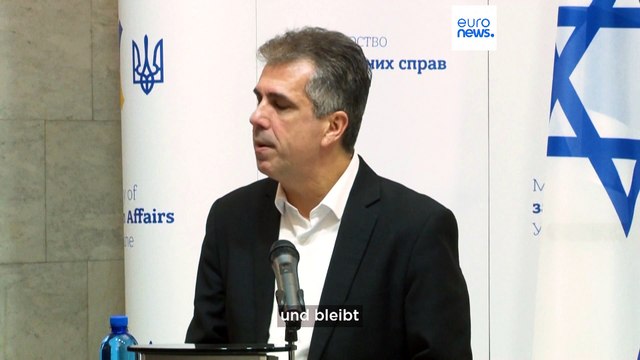 Krieg in der Ukraine: Israels Außenminister in Kiew, Lukaschenko bei Putin