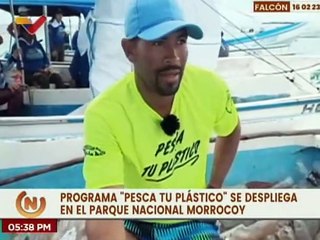 Falcón | Programa “Pesca Tu Plástico” se despliega en el Parque Nacional Morrocoy