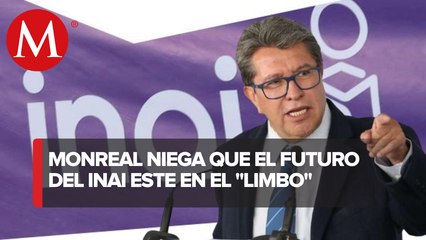 Sucesión presidencial adelantada dificulta elección de comisionados del INAI: Monreal