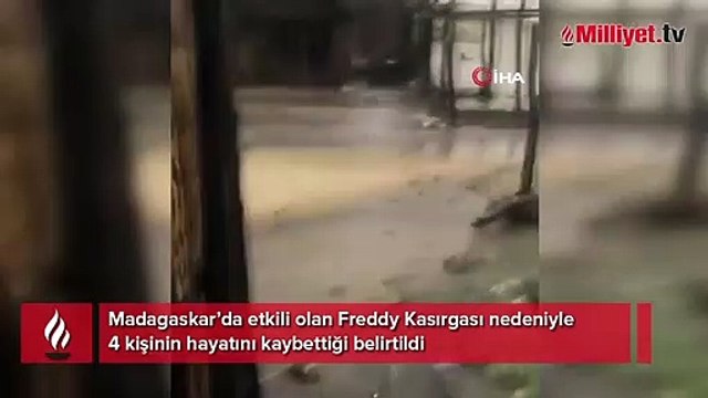 Madagaskar’ı Freddy Kasırgası vurdu: 4 ölü