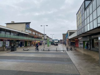 Walk through Corby Town Centre