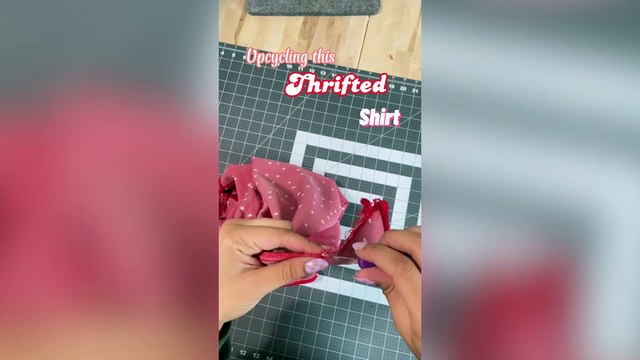 I upcycle charity shop finds into fashionable outfits for my daughters - and save almost £300 a year