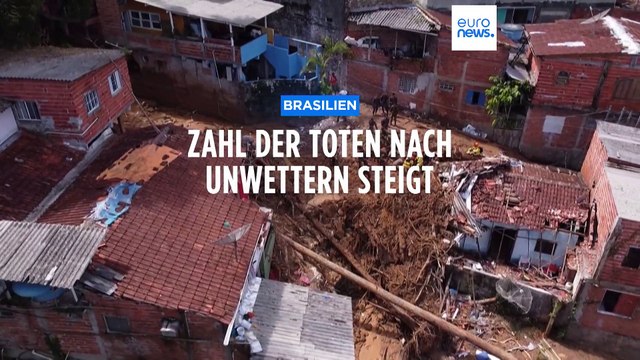 Schlammlawinen in Brasilien: Zahl der geborgenen Todesopfer steigt auf 44