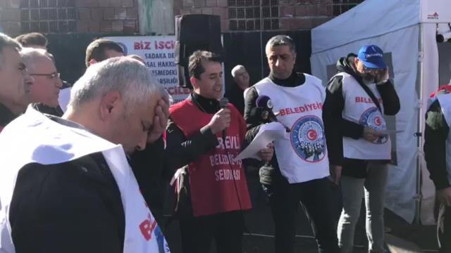 Belediye İş Sendikası'ndan 2 Şubat'tan Beri Grevde Olan Çaybaşı Belediyesi İşçilerine Destek Ziyareti