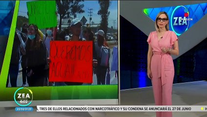 Estudiantes de la UAEM Texcoco realizan bloqueo por la falta de agua