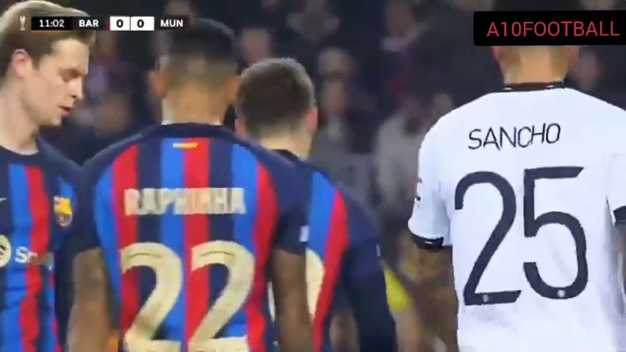 Barcelona vs Manchester United Match Highlights Full HD ||UEL League match