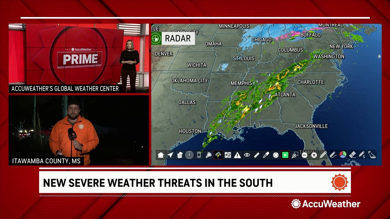 Isolated tornadoes leave trails of damage throughout Mississippi