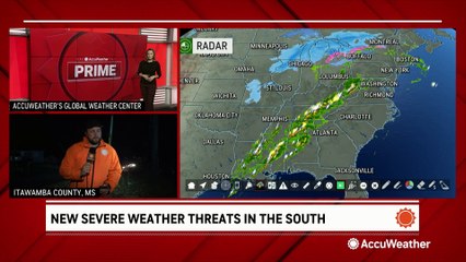 Tornadoes touch down throughout the South