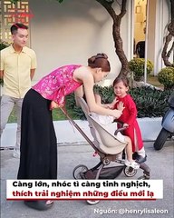 Hà Hồ đẻ con gái cho nết na: Ái nữ Lisa thích cắm hoa nhưng còn mê "đu đưa xe hơi" hơn | Điện Ảnh Net