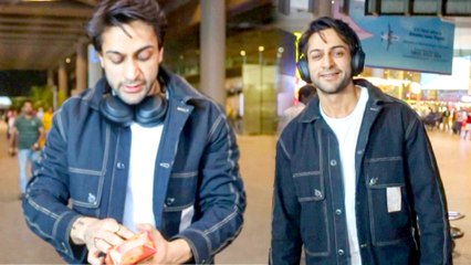 बाबा विश्वनाथ का दर्शन करने के बाद मुंबई लौटे शालीन भनोट ने मीडिया वालो में बाटे प्रसाद