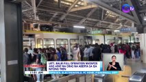 Ilang pasahero ng LRT-1, naperwisyo dahil sa limitadong biyahe matapos magkaaberya ang isang tren | BT