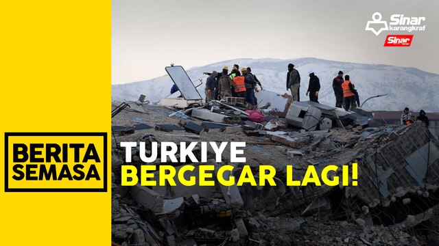 Penduduk Turkiye cemas rumah bergoyang!